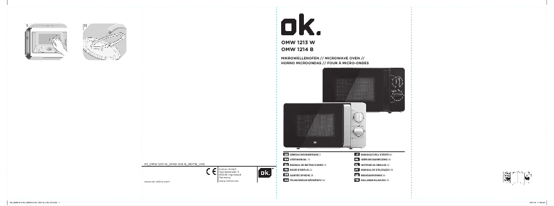 Page n°1 - Manuel utilisateur OK OMW 1214 B