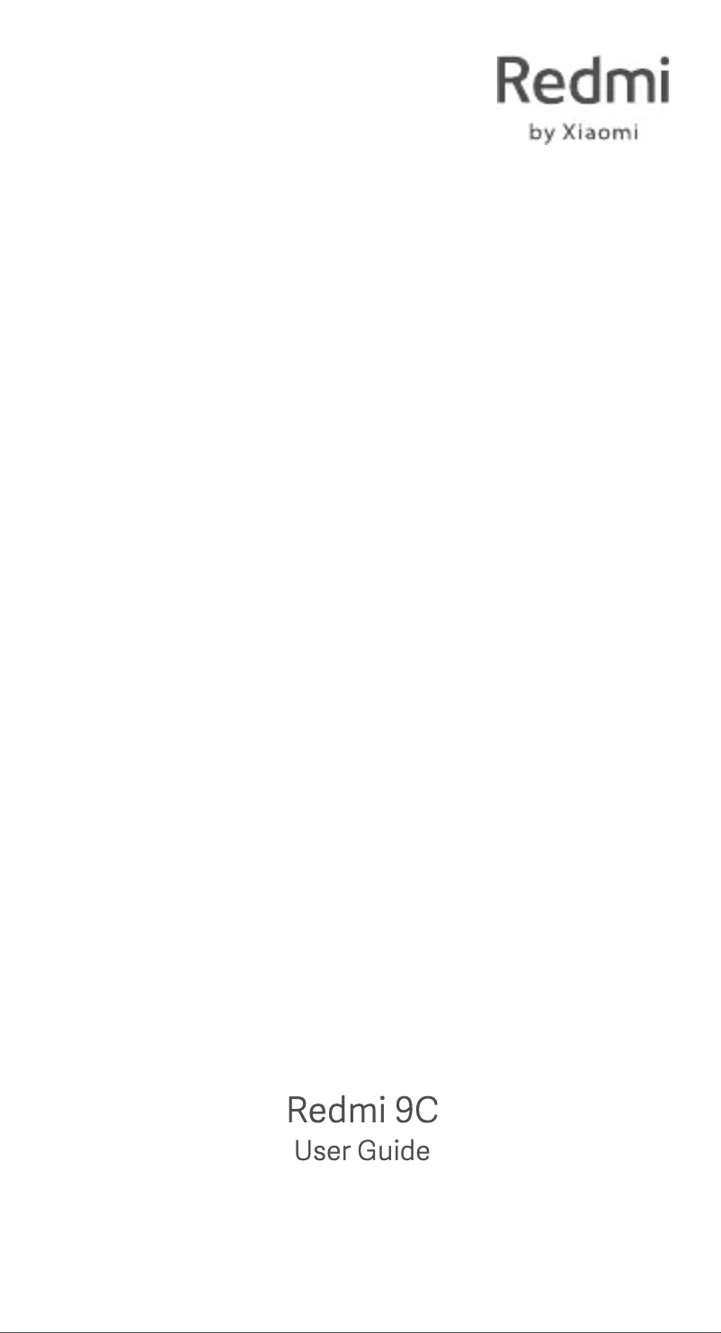 Image de la première page du manuel de l'appareil Redmi 9C
