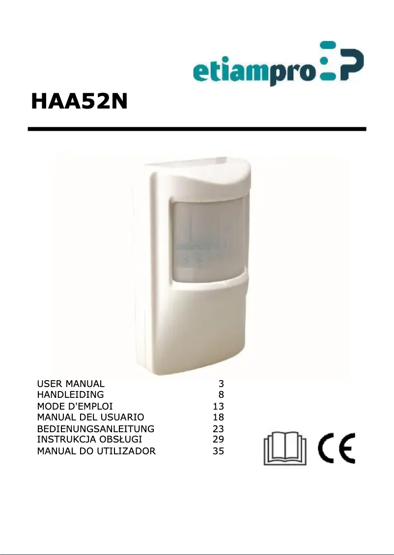 Image de la première page du manuel de l'appareil HAA52N