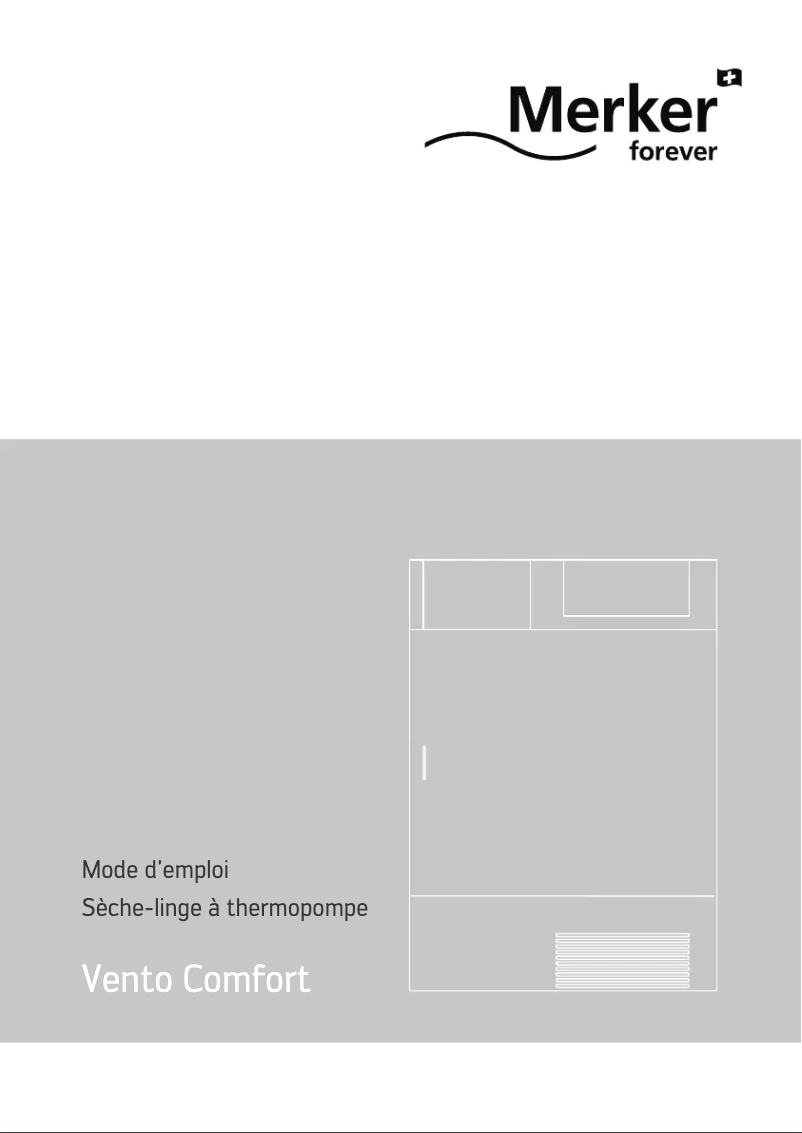 Page n°1 - Manuel utilisateur Merker Vento Comfort