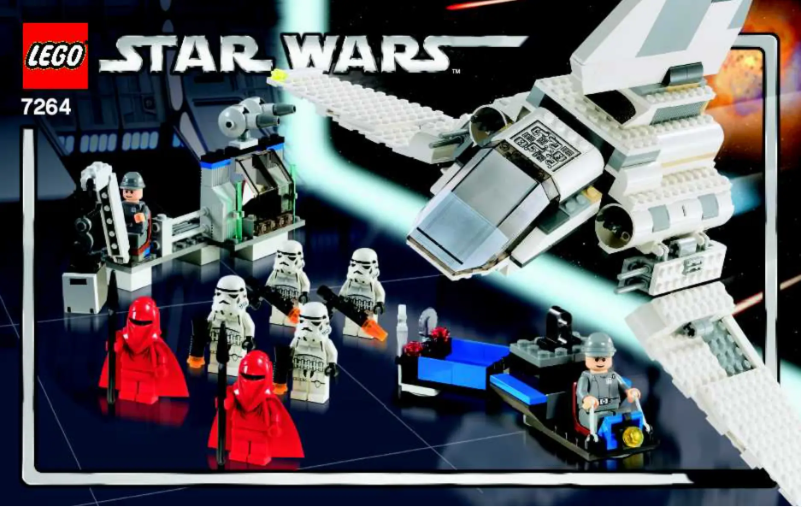 Page n°1 - Manuel utilisateur Lego Imperial Inspection