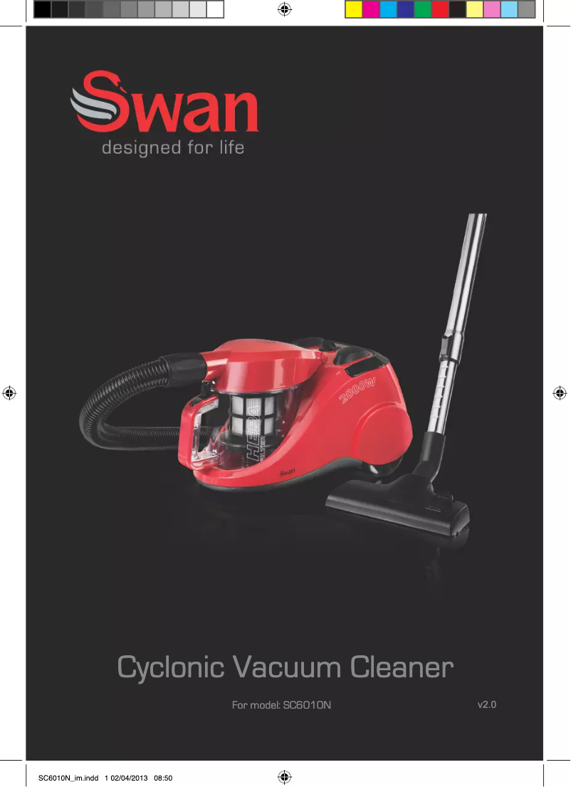 Page n°1 - Manuel utilisateur Swan SC6010N