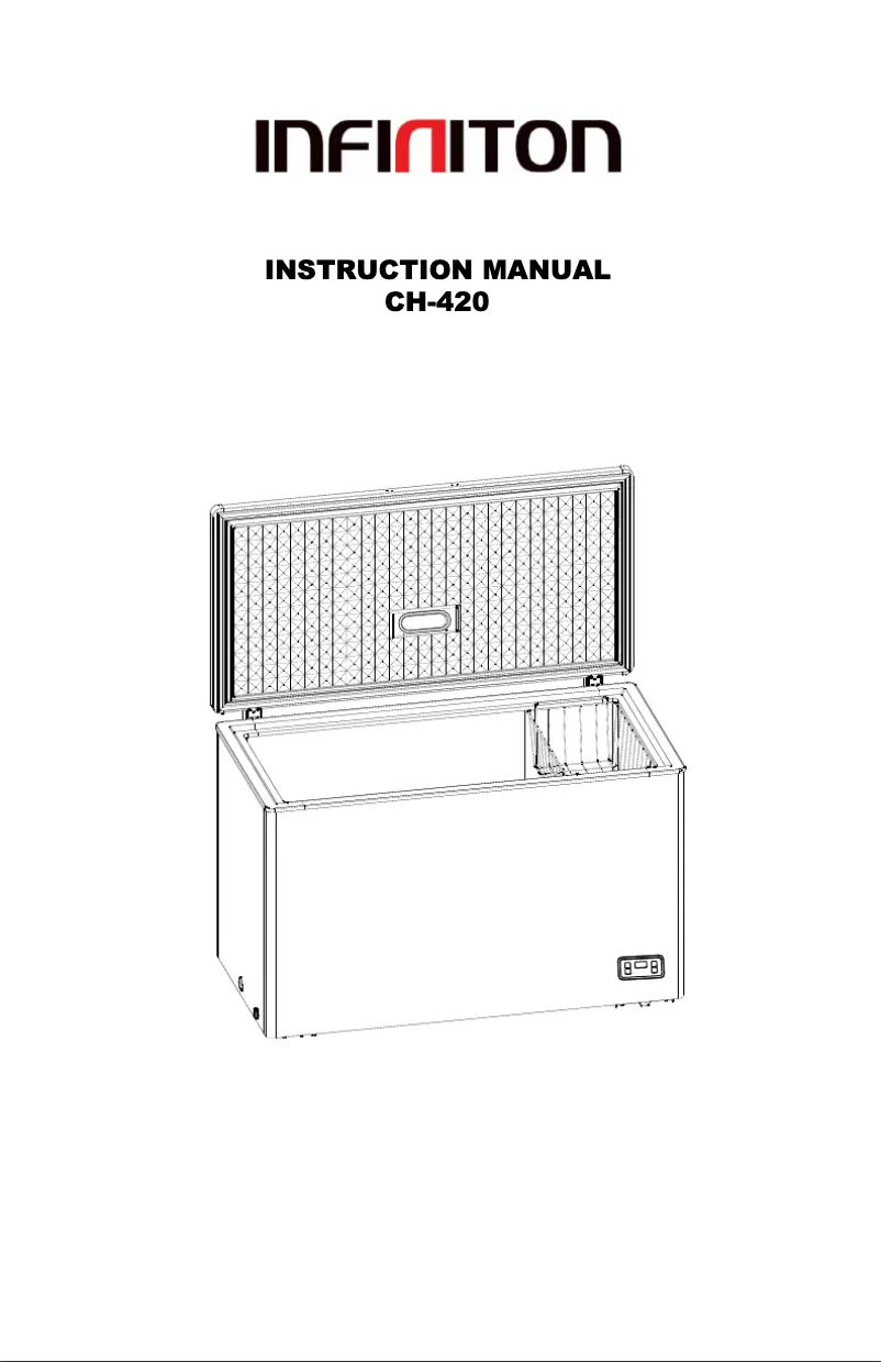 Page n°1 - Manuel utilisateur Infiniton CH-420MH