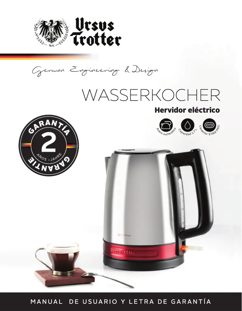 Page n°1 - Manuel utilisateur Ursus Trotter UT-REIN 17SS