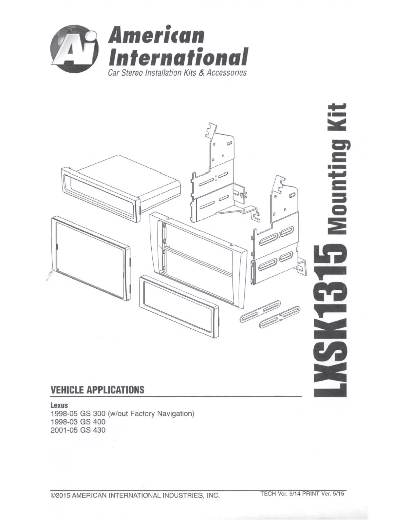 Page n°1 - Manuel utilisateur American International LXSK1315