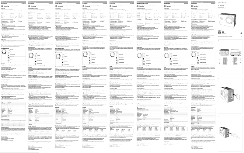 Página 1 del manual Manual de usuario Nedis ACAM41BK