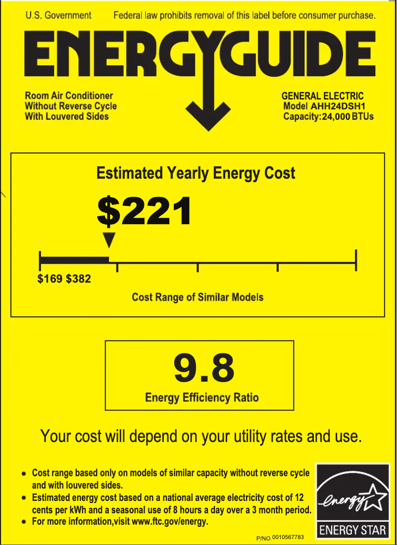 Image de la première page du manuel de l'appareil AHH24DS