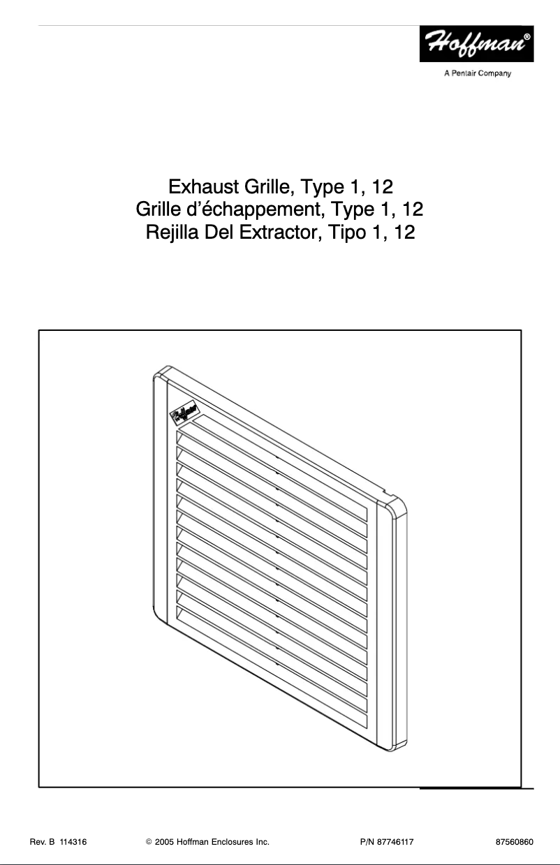 Page 1 de la notice Manuel utilisateur Hoffman TEP10UL12