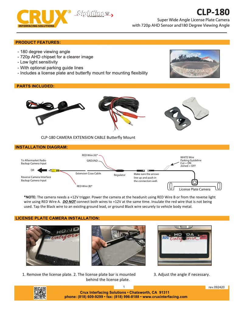 Imagen de la primera página del manual del dispositivo CLP-180