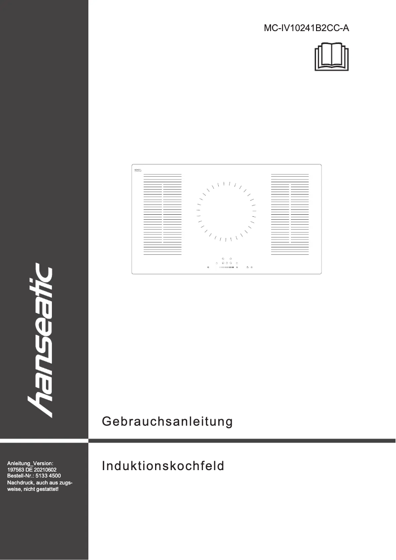 Page n°1 - Manuel utilisateur Hanseatic MC-IV10241B2CC-A