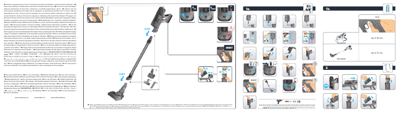 Page n°1 - Manuel utilisateur Rowenta X-Pert 6.60 RH6838