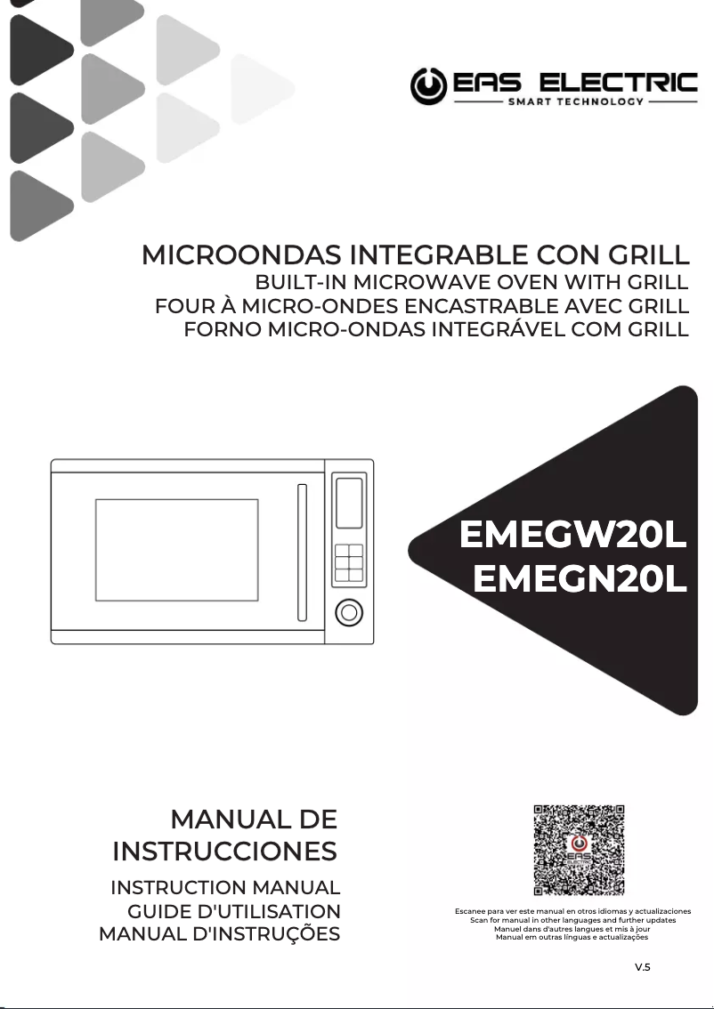 Page n°1 - Manuel utilisateur EAS Electric EMEGN20L