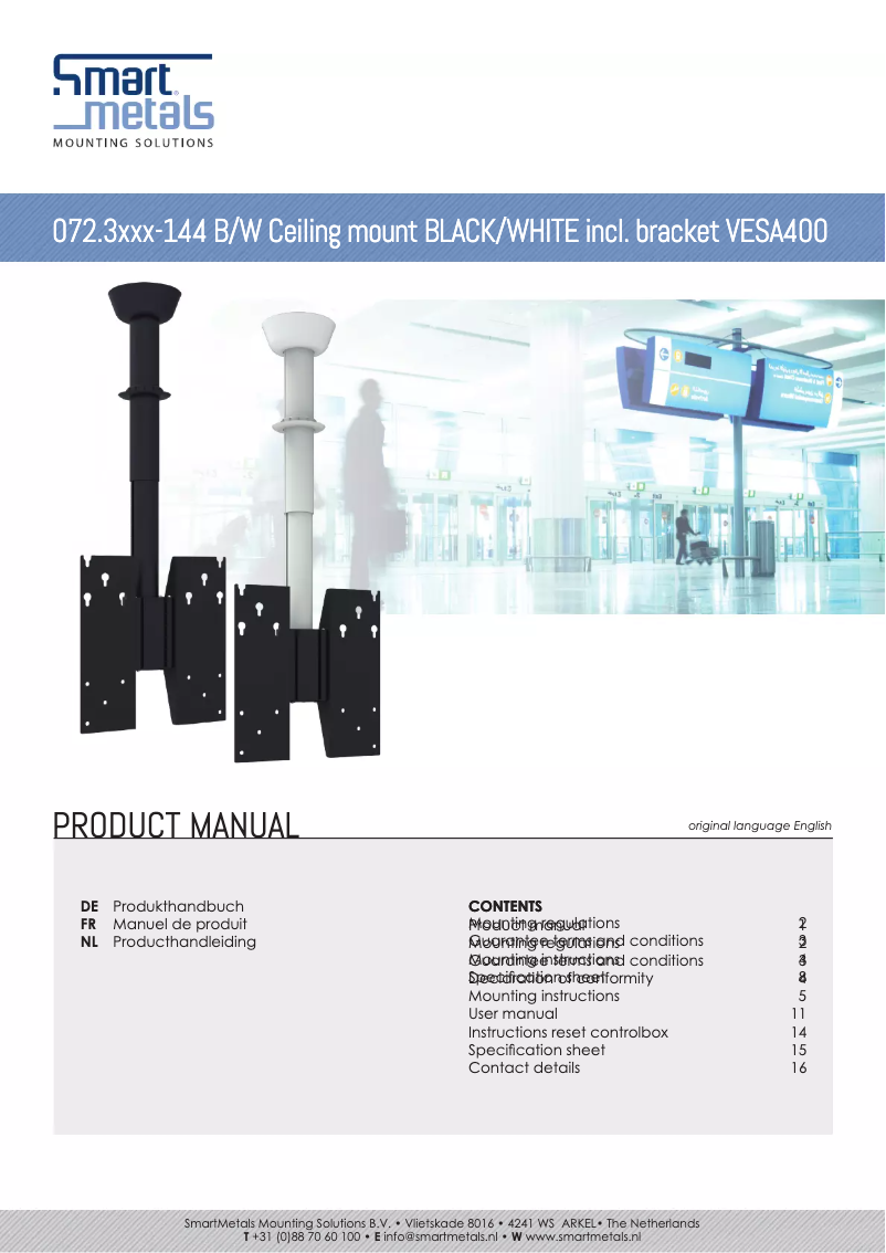 Image de la première page du manuel de l'appareil 072.3250W-144