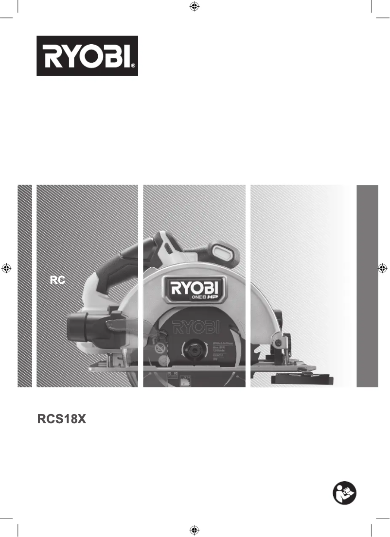 Image de la première page du manuel de l'appareil 18V One+ RCS18X