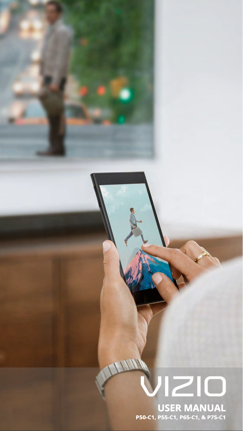 Page 1 de la notice Manuel utilisateur VIZIO P50-C1