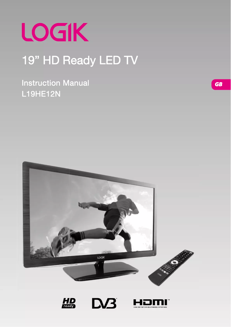 Image de la première page du manuel de l'appareil L19HE12N