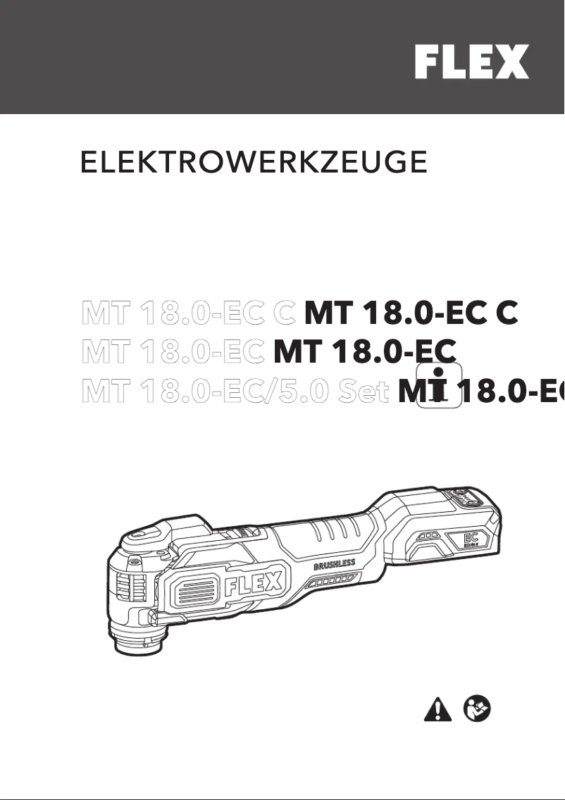 Page 1 de la notice Manuel utilisateur Flex MT 18.0-EC C