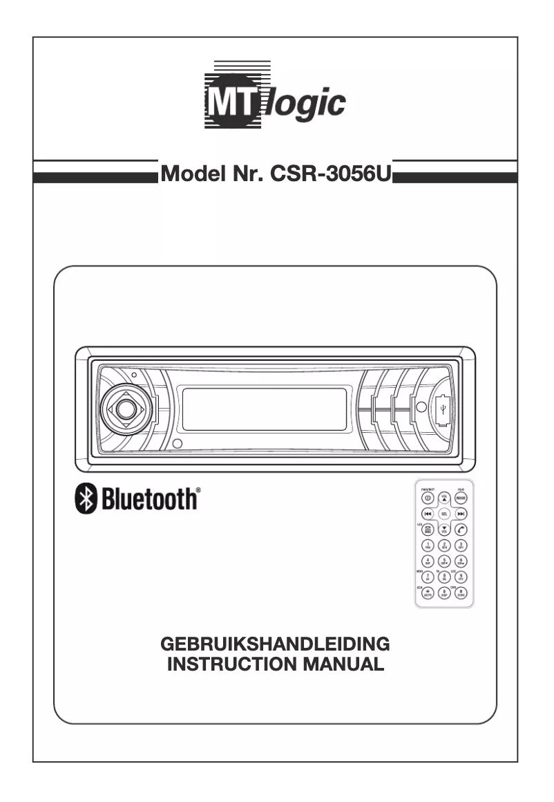 Page 1 de la notice Manuel utilisateur MT Logic CSR-3056U