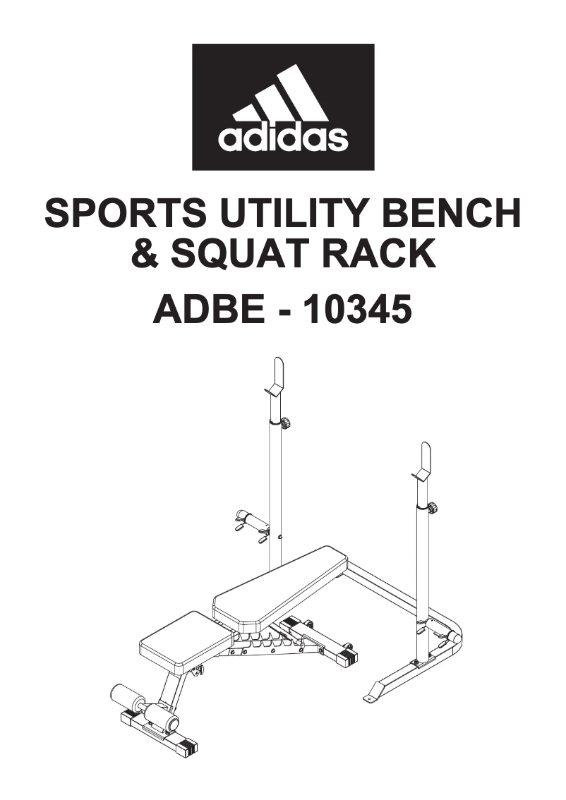 Image de la première page du manuel de l'appareil ADBE-10345