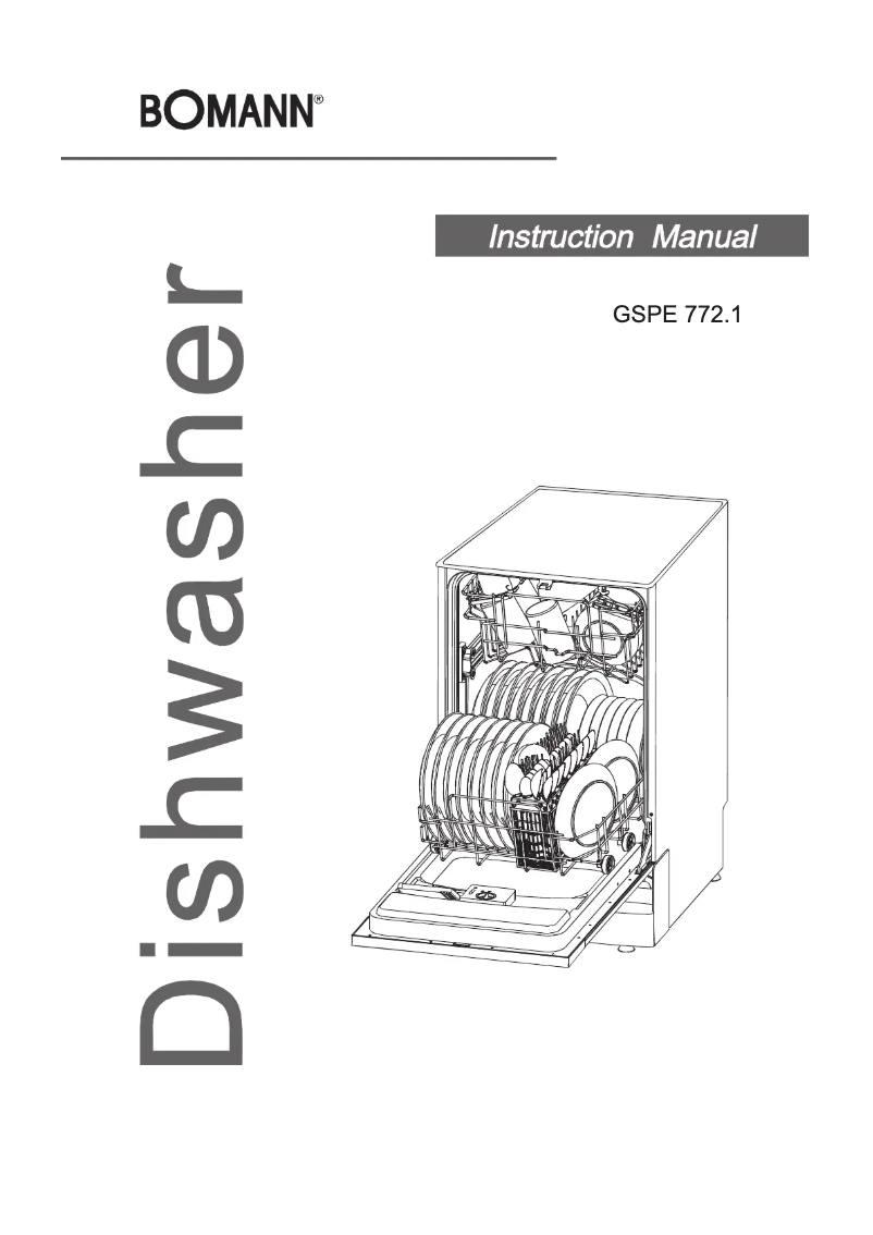 Page 1 de la notice Manuel utilisateur Bomann GSPE 772.1