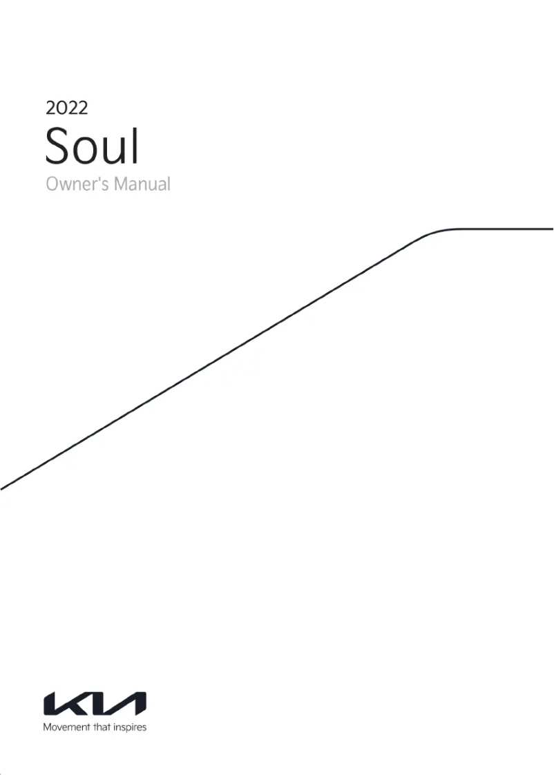 Page 1 de la notice Manuel utilisateur Kia Soul (2022)