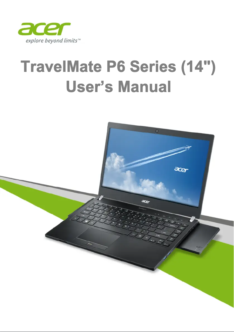Page n°1 - Manuel utilisateur Acer TravelMate TMP645