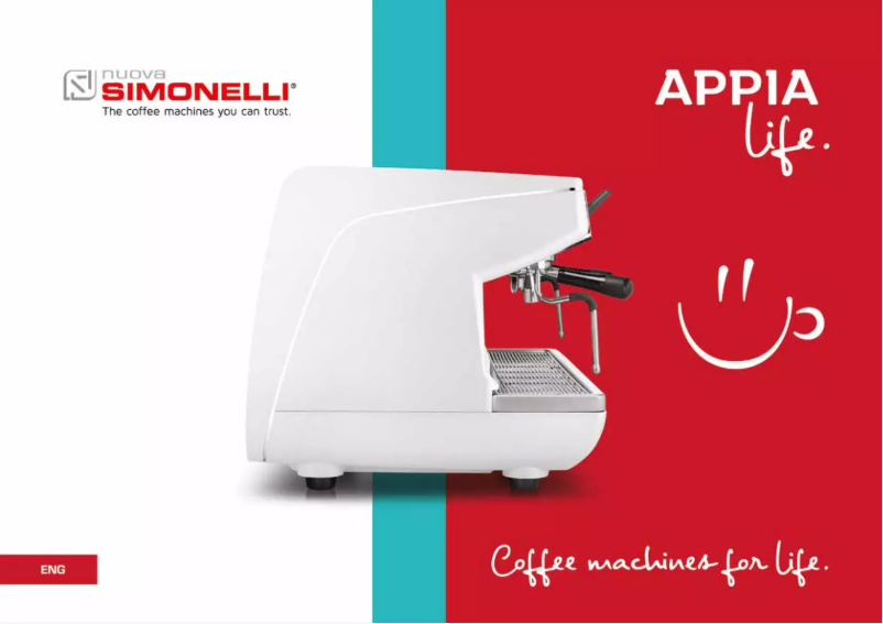 Page 1 de la notice Brochure Nuova Simonelli Appia Life
