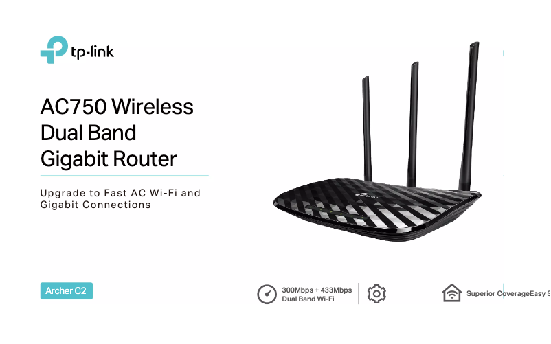 Page n°1 - Fiche technique TP-Link Archer C2