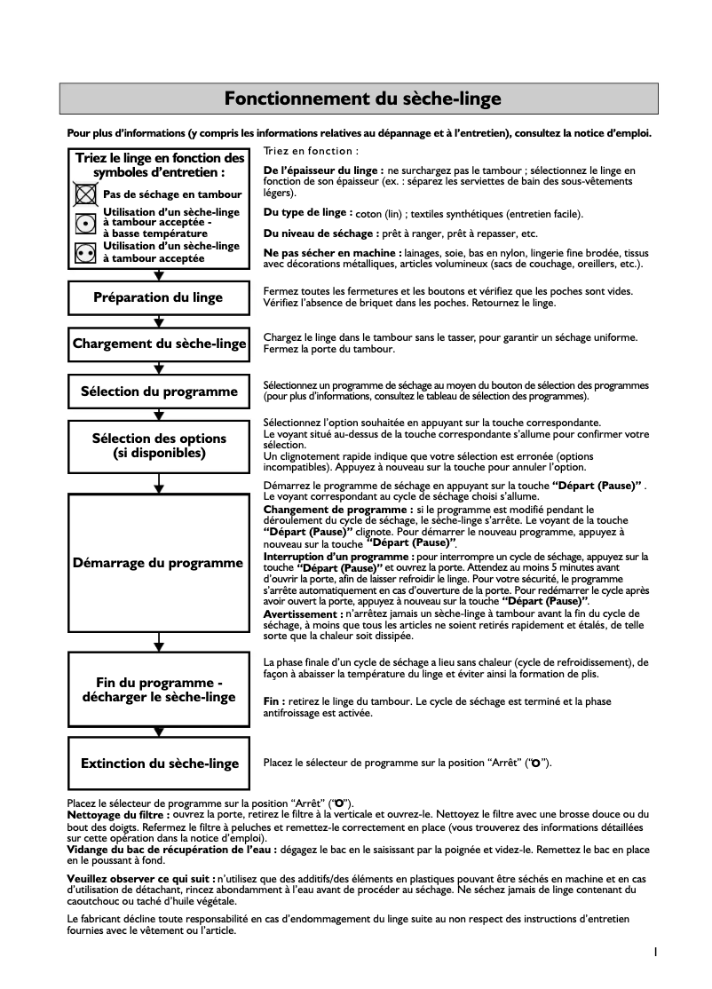 Image de la première page du manuel de l'appareil TRKD ECO 380