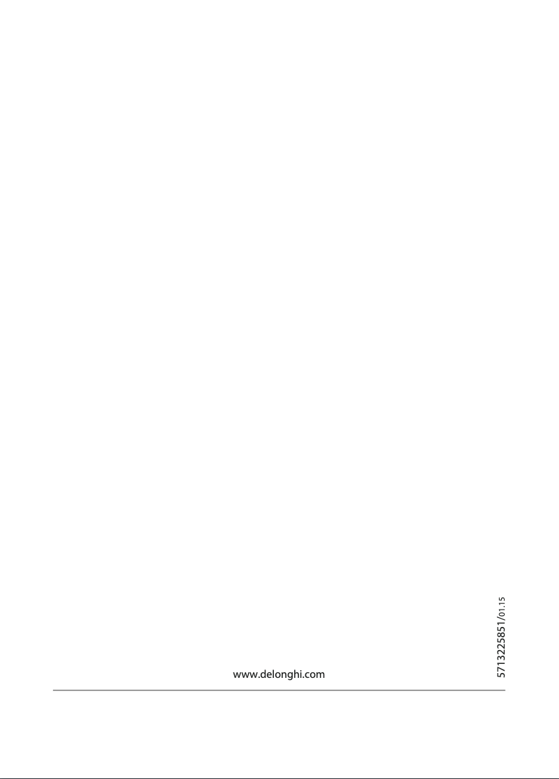 Page n°1 - Manuel utilisateur DeLonghi Magnifica S ECAM23270S