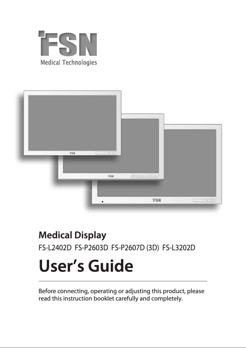 Image de la première page du manuel de l'appareil FS-L2402D