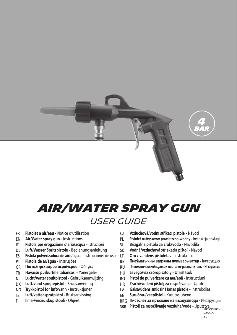 Page 1 de la notice Manuel utilisateur Abac G-532