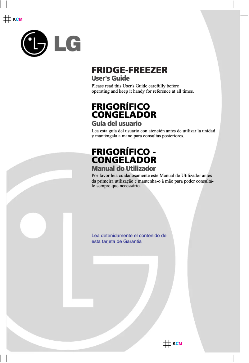 Image de la première page du manuel de l'appareil GR-4190EW