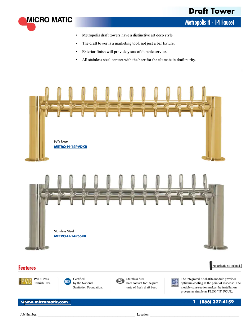 Image de la première page du manuel de l'appareil METRO-H-14PSSKR