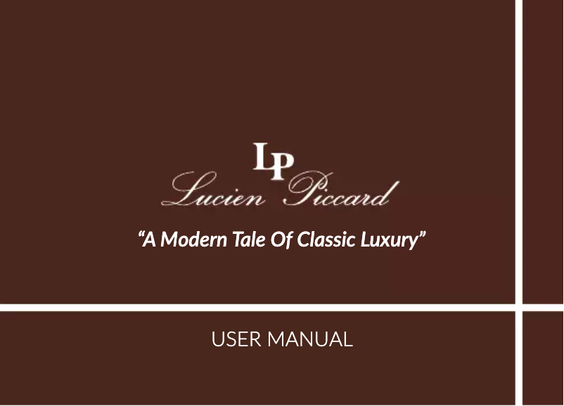 Page n°1 - Manuel utilisateur Lucien Picard Noureddine