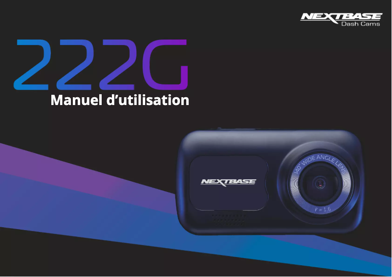 Page n°1 - Manuel utilisateur Nextbase 222G