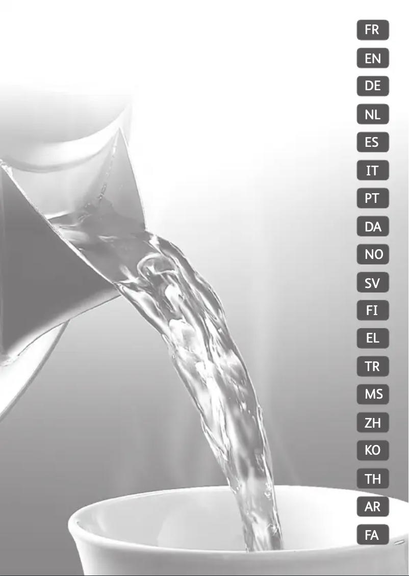 Page n°1 - Manuel utilisateur Tefal Aqua KO3008