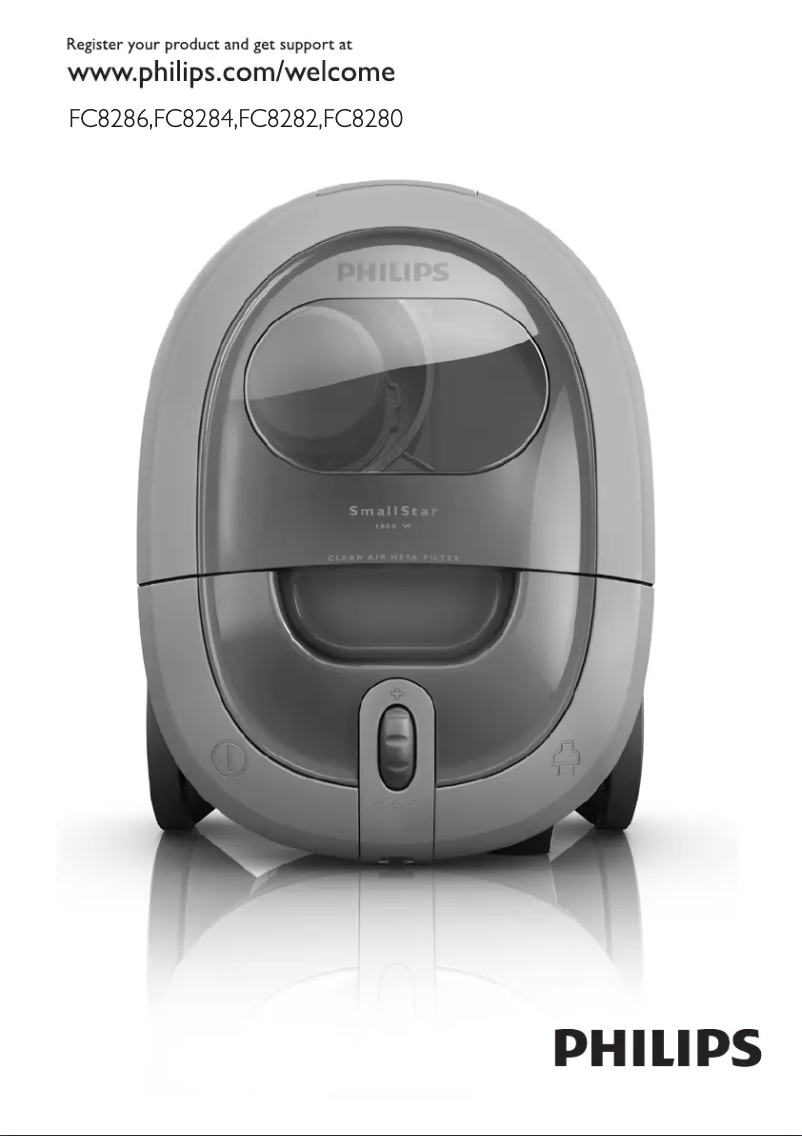 Page n°1 - Manuel utilisateur Philips SmallStar FC8280