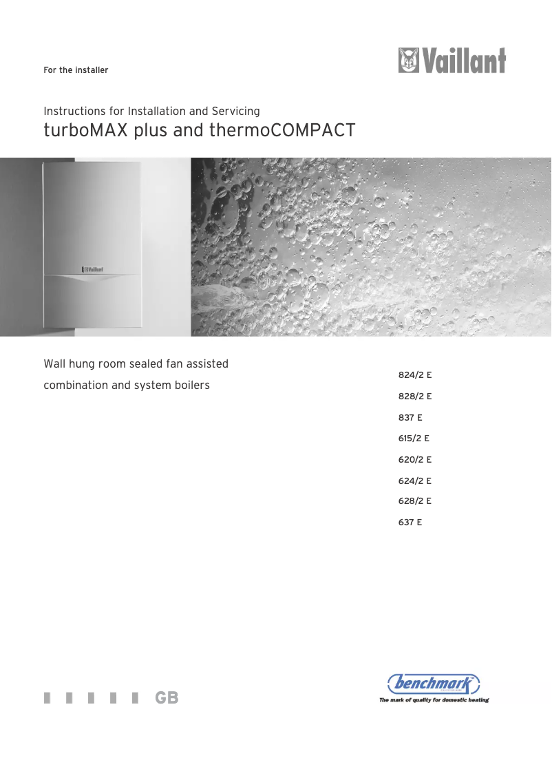 Page 1 de la notice Manuel utilisateur Vaillant thermoCOMPACT/2