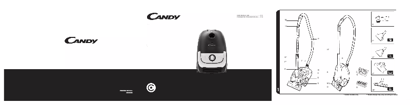 Page 1 de la notice Manuel utilisateur Candy CAFB1400 019