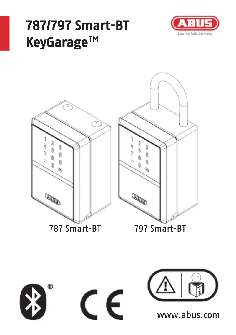 Página 1 del manual Manual de usuario Abus KeyGarage 787