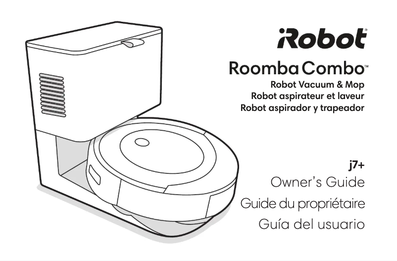 Image de la première page du manuel de l'appareil Roomba Combo j7