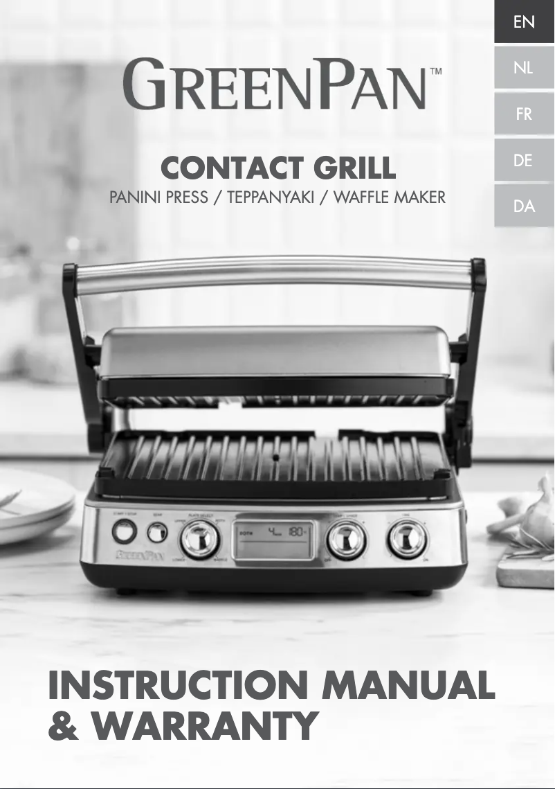 Image de la première page du manuel de l'appareil CC006810