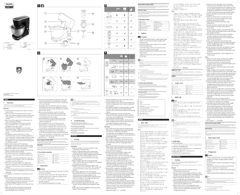 Page n°1 - Manuel utilisateur Philips 7000 Series HR7922