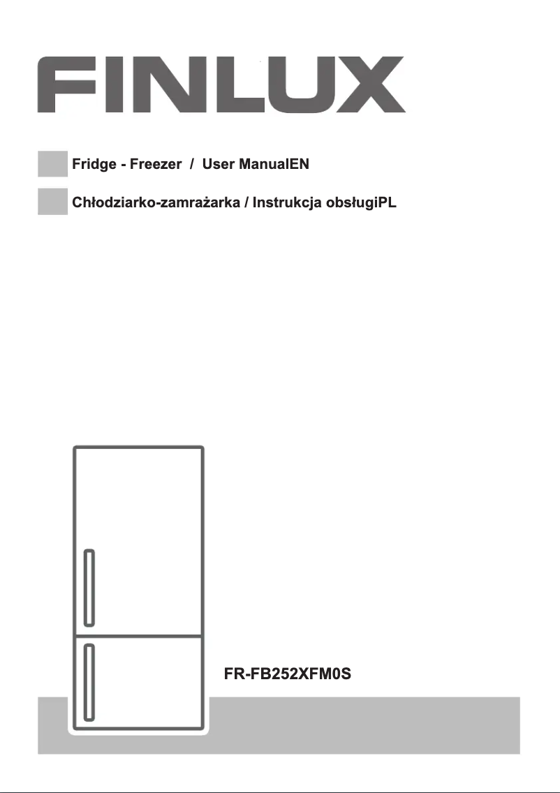Image de la première page du manuel de l'appareil FR-FB252XFM0S