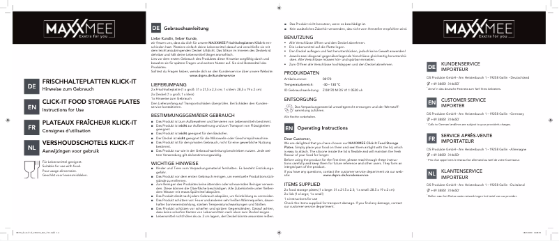 Image de la première page du manuel de l'appareil 08933