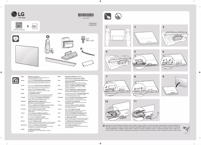 Page 1 of the manual User Manual LG OLED65C9