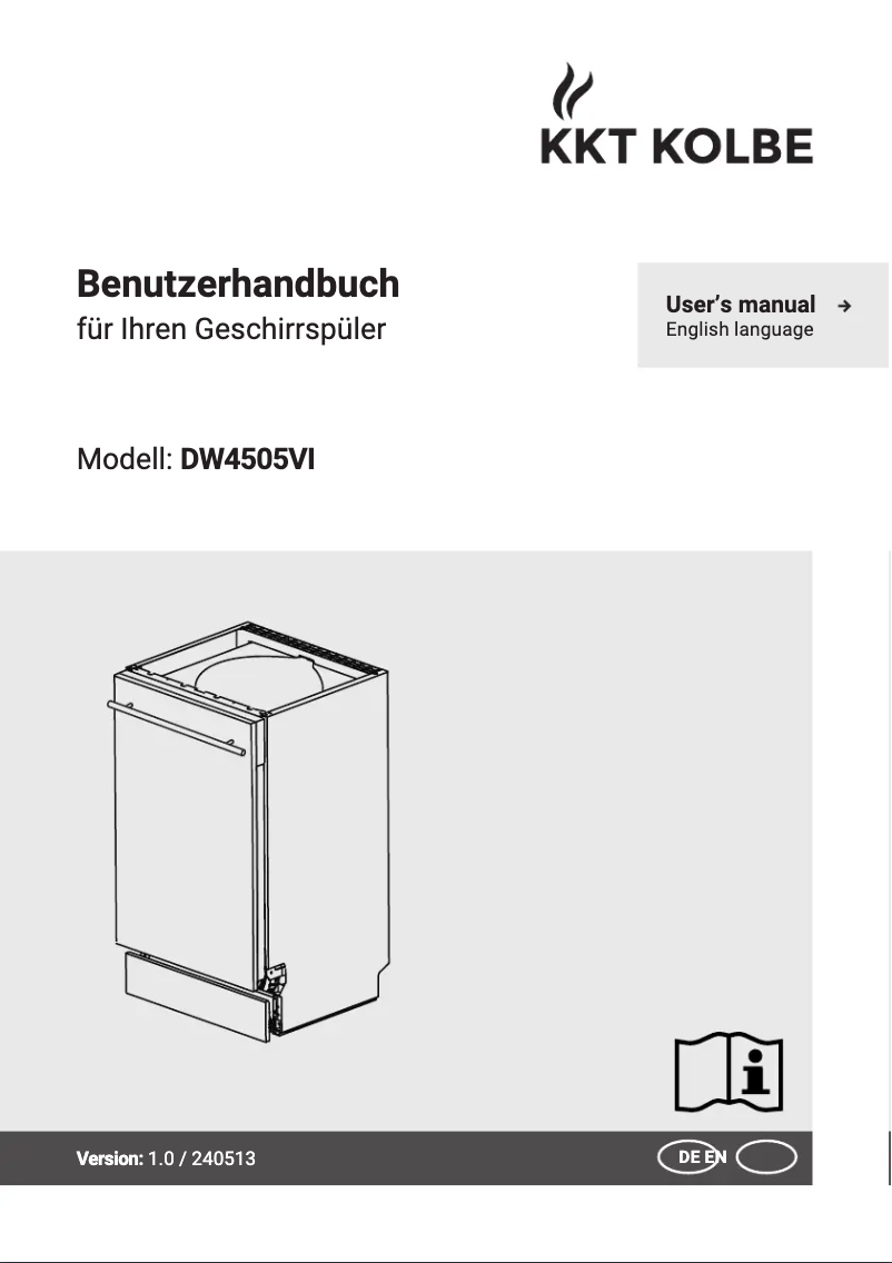 Page 1 de la notice Manuel utilisateur KKT Kolbe DW4505VI