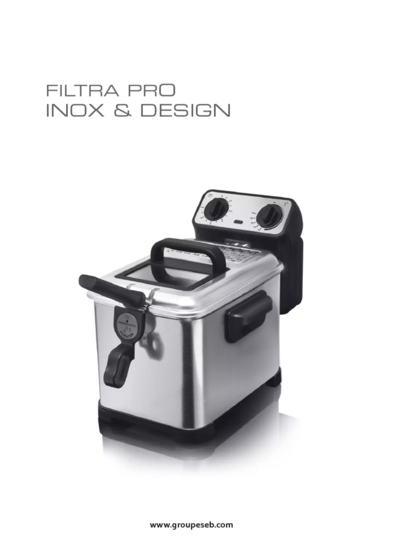 Page 1 de la notice Mode d'emploi SEB Filtra Pro
