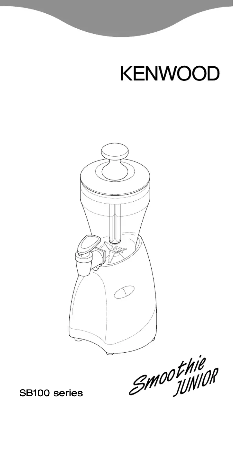 Page n°1 - Manuel utilisateur Kenwood SB105